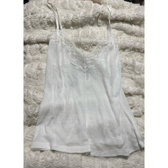 Skims Sheer Cotton Lace Cami Sleep set NWT medium - Picture 4 of 6